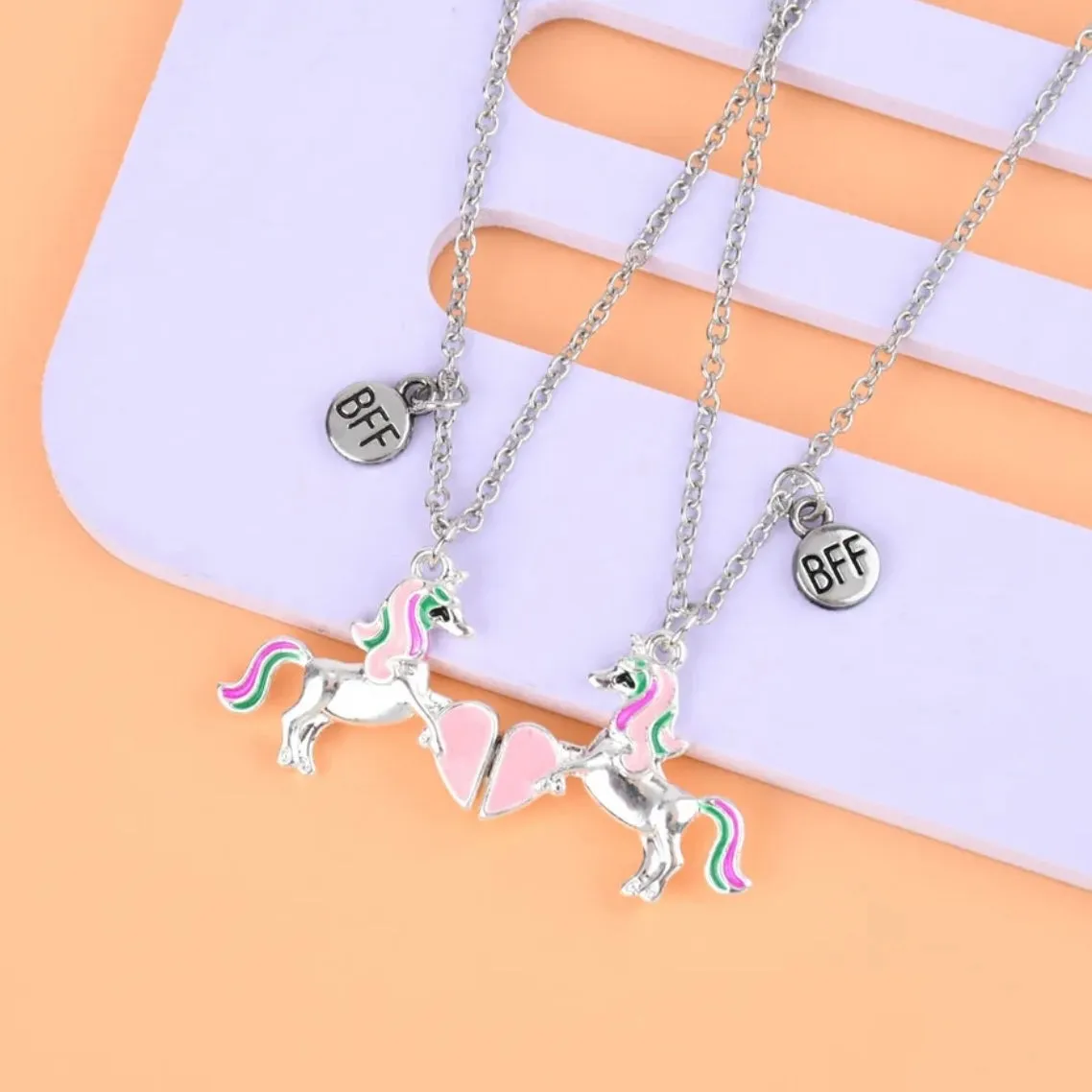 * BFF NECKLACE SET: UNICORNS 🩷 NEW