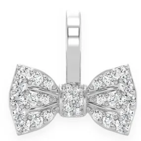 0.20CTW Diamond Mini Bowtie Pendant