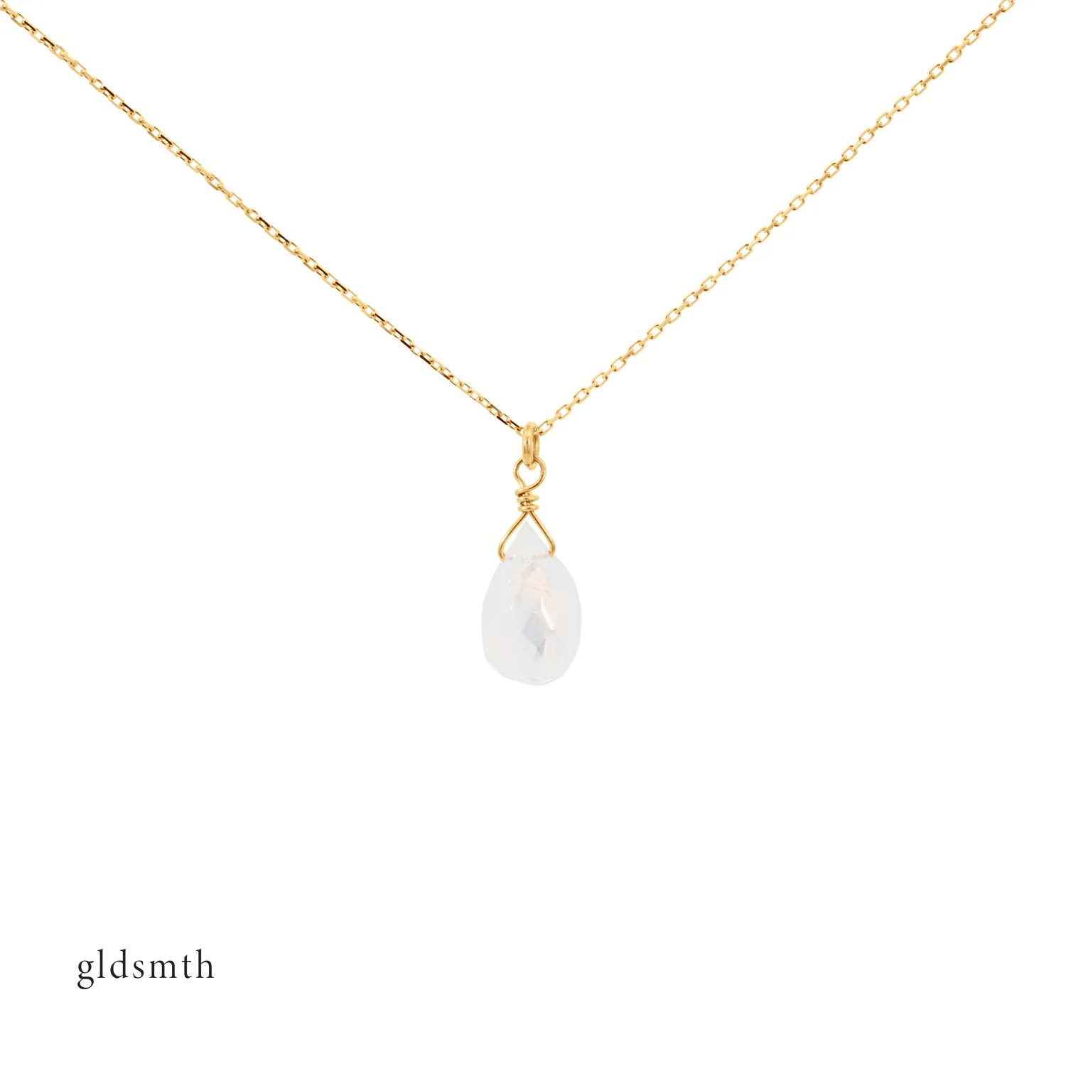 10k Gold Marley Moonstone Necklace