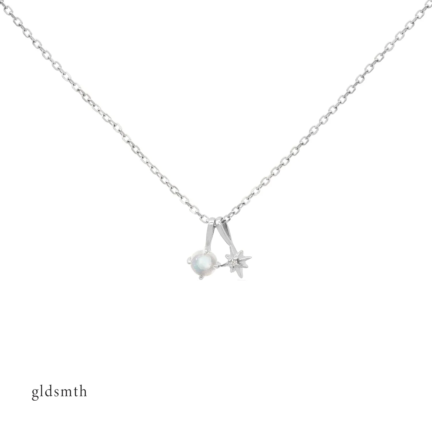 10k White Gold Sienna Necklace