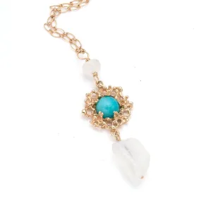 14kt Bubble Necklace