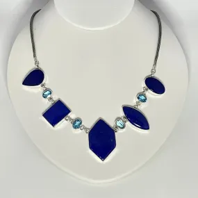 925 Sterling Lapis Lazuli & Blue Topaz