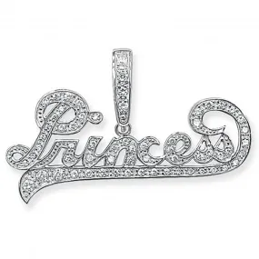 Acotis Silver Pendant Princess Zirconia G6339