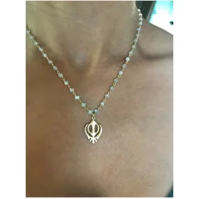 Adi Shakti Moonstone Necklace