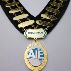 AIE Chairman Chain of Office & Pendant