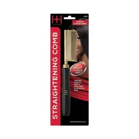 ANNIE HOT & HOTTER Thermal Straightening Comb [MEDIUM TEETH CURVED] #05503