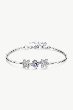 *APP EXCLUSIVE* Happy State of Mind XOX 1 Carat Moissanite Bracelet