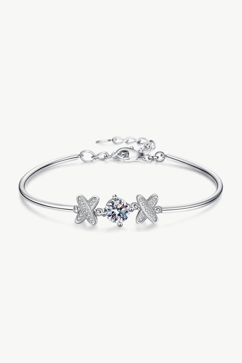 *APP EXCLUSIVE* Happy State of Mind XOX 1 Carat Moissanite Bracelet