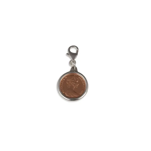 AUTHENTIC ONE CENT COIN PENDANT