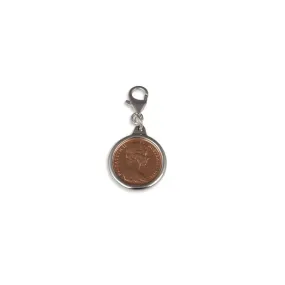 AUTHENTIC ONE CENT COIN PENDANT