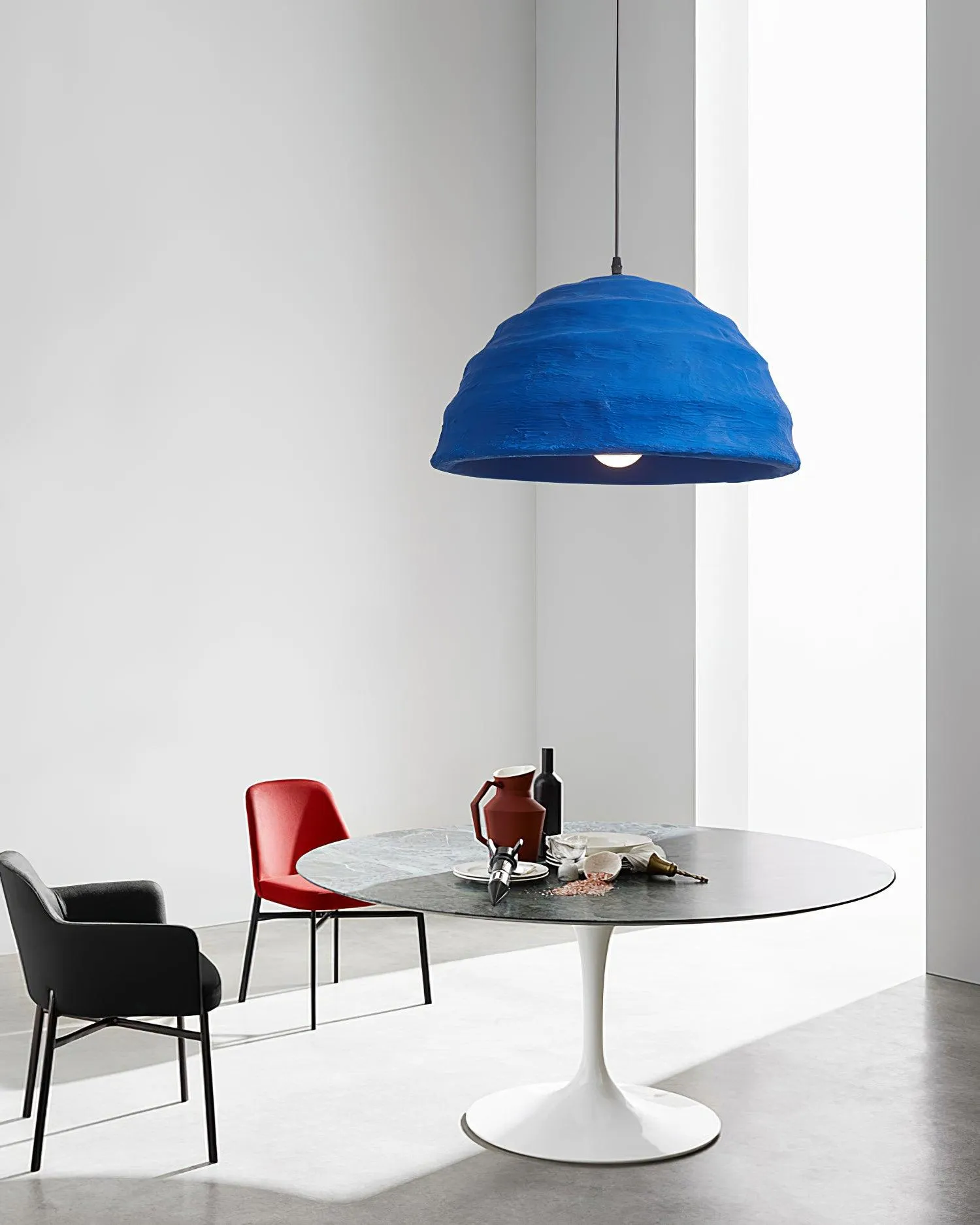 Azure Dome Pendant Lamp 19.6″- 11.4″