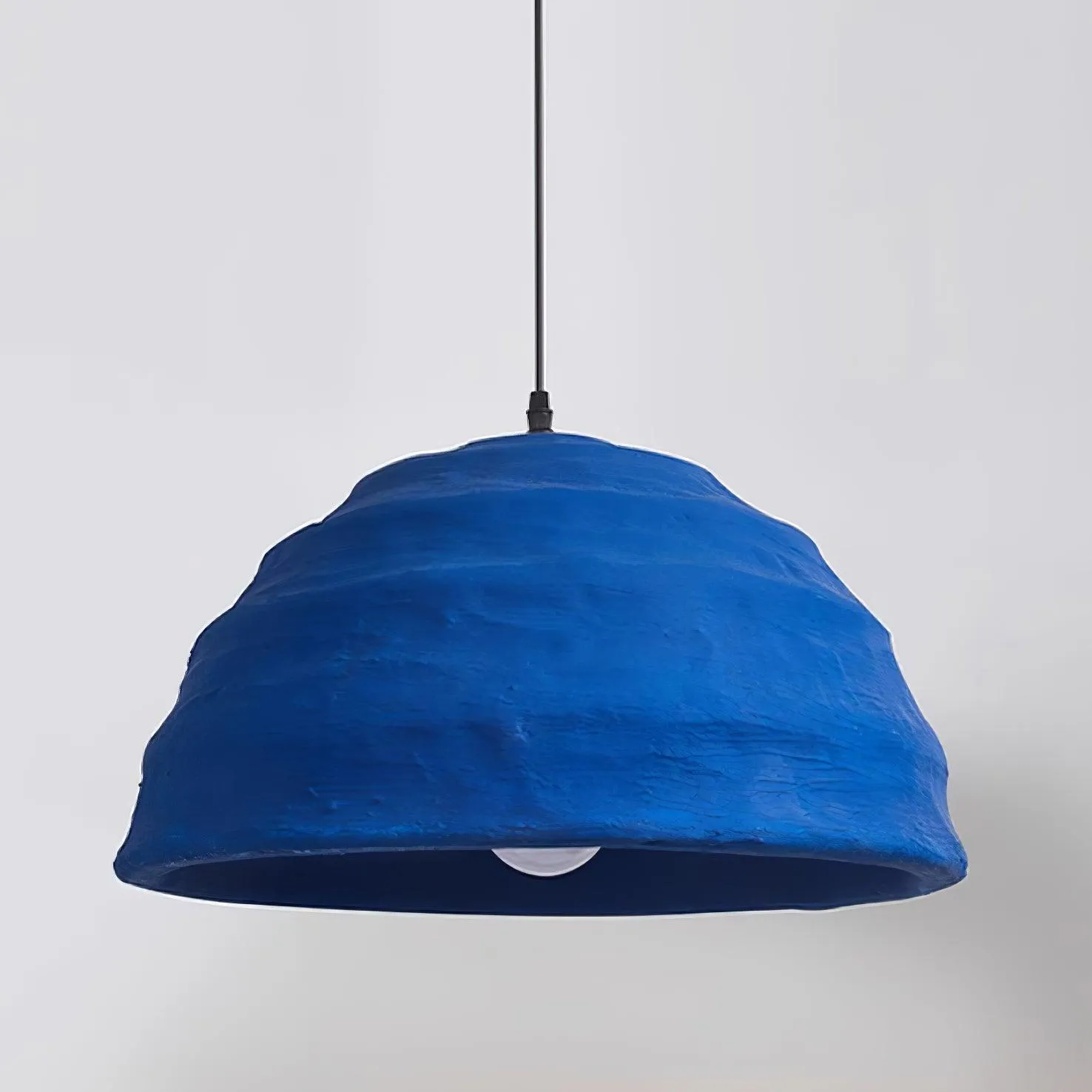 Azure Dome Pendant Lamp 19.6″- 11.4″