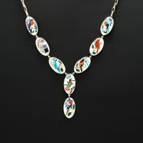 Birds & Blooms Necklace