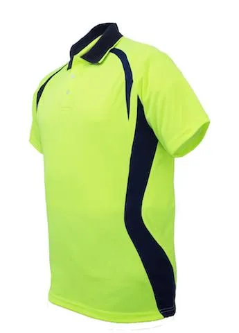 Bocini Unisex Adults Hi-Vis Panel Polo (SP0717)