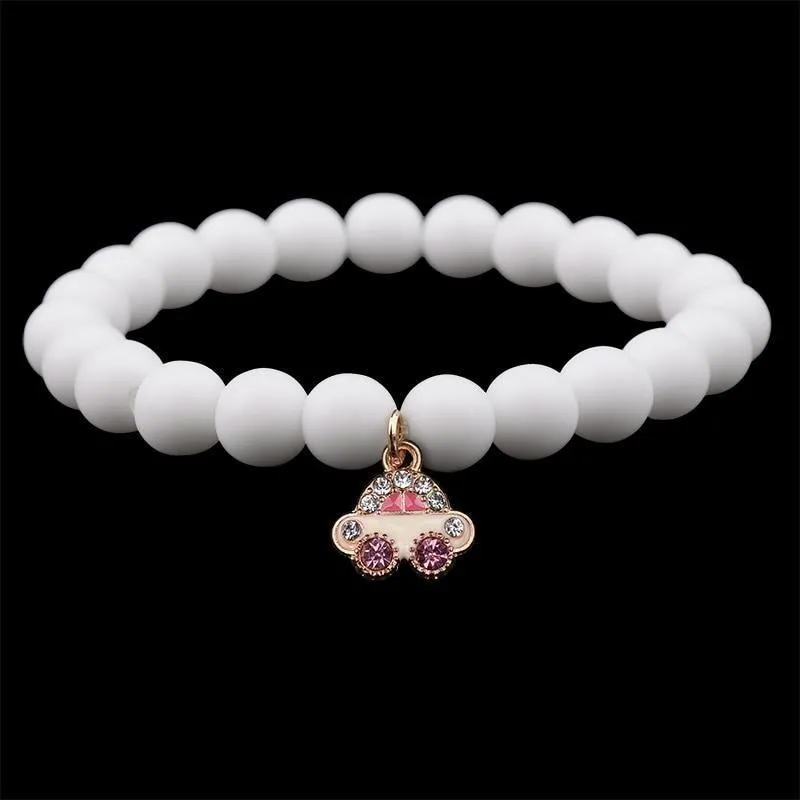 Bohemia White Lighted Bangles Bracelets Charm Jewelry BC250