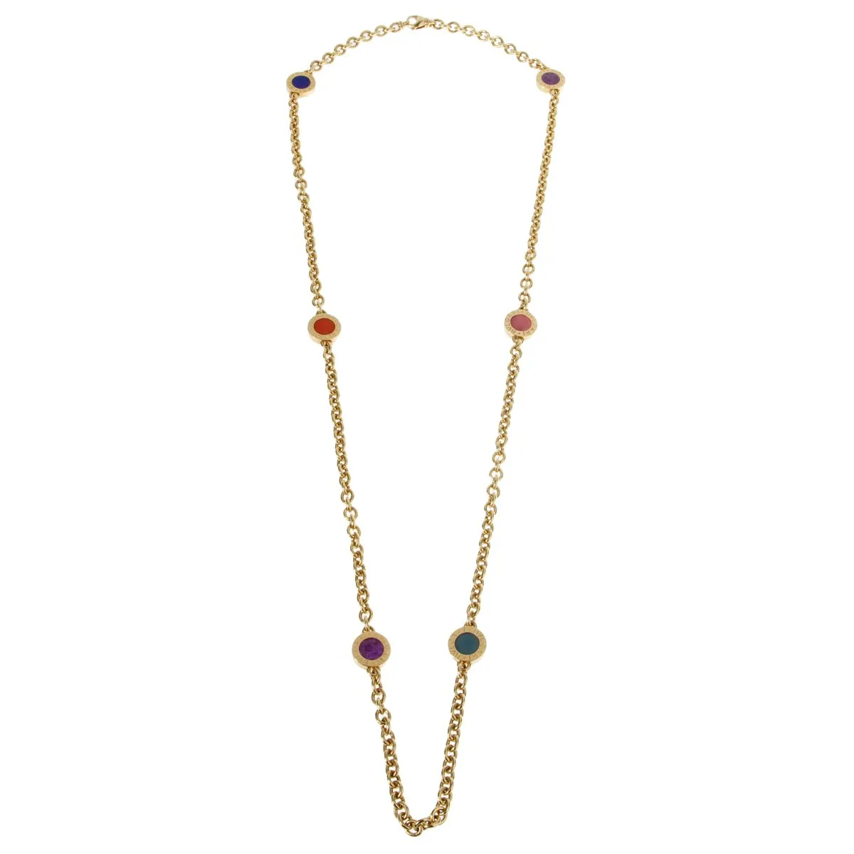 Bulgari Bulgari Vintage Yellow Gold Sautoir Necklace