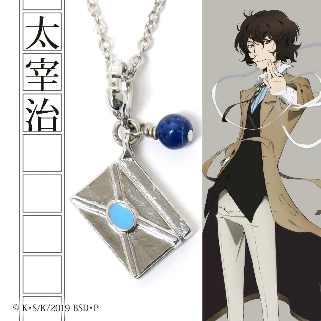 Bungo Stray Dogs Osamu Dazai Motif Necklace Pendant Japan