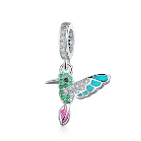 Colorful Bird Pendant Charm Jewelry Without Chain - SCC991