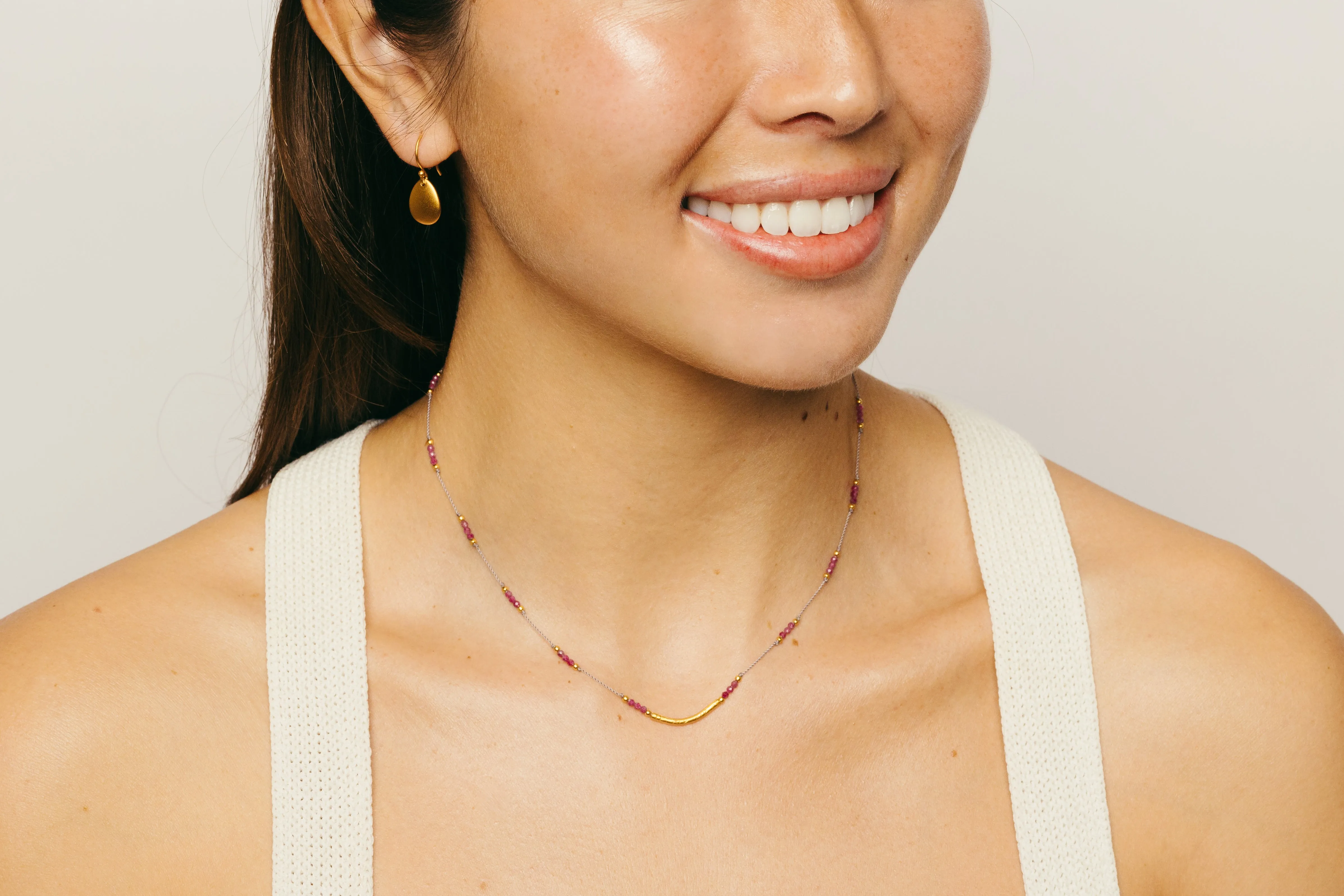 Crescendo Necklace - Ruby