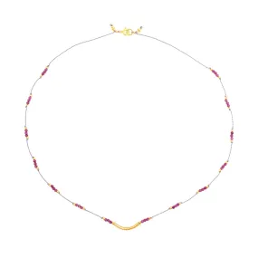 Crescendo Necklace - Ruby