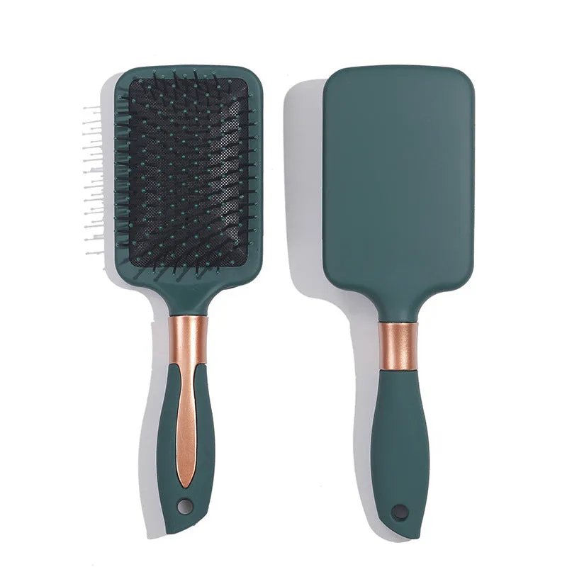 Dark Green Airbag Hairdressing Comb Hair Brush Women Massage Combs Anti-static High Quality Salon Detangling Reduce Hair