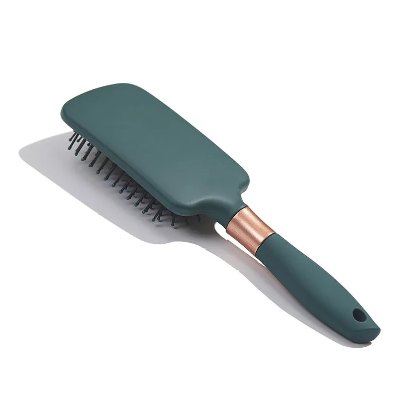 Dark Green Airbag Hairdressing Comb Hair Brush Women Massage Combs Anti-static High Quality Salon Detangling Reduce Hair