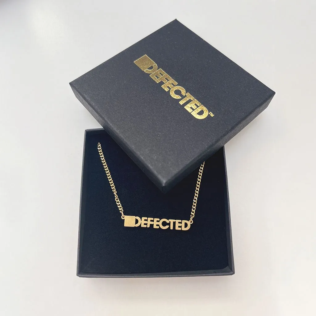 Defected Gold Necklace