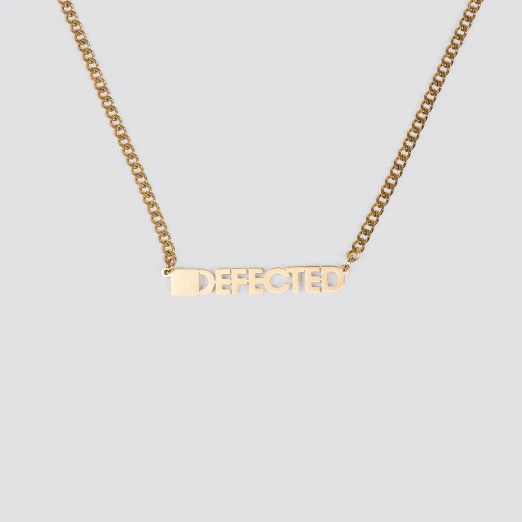 Defected Gold Necklace