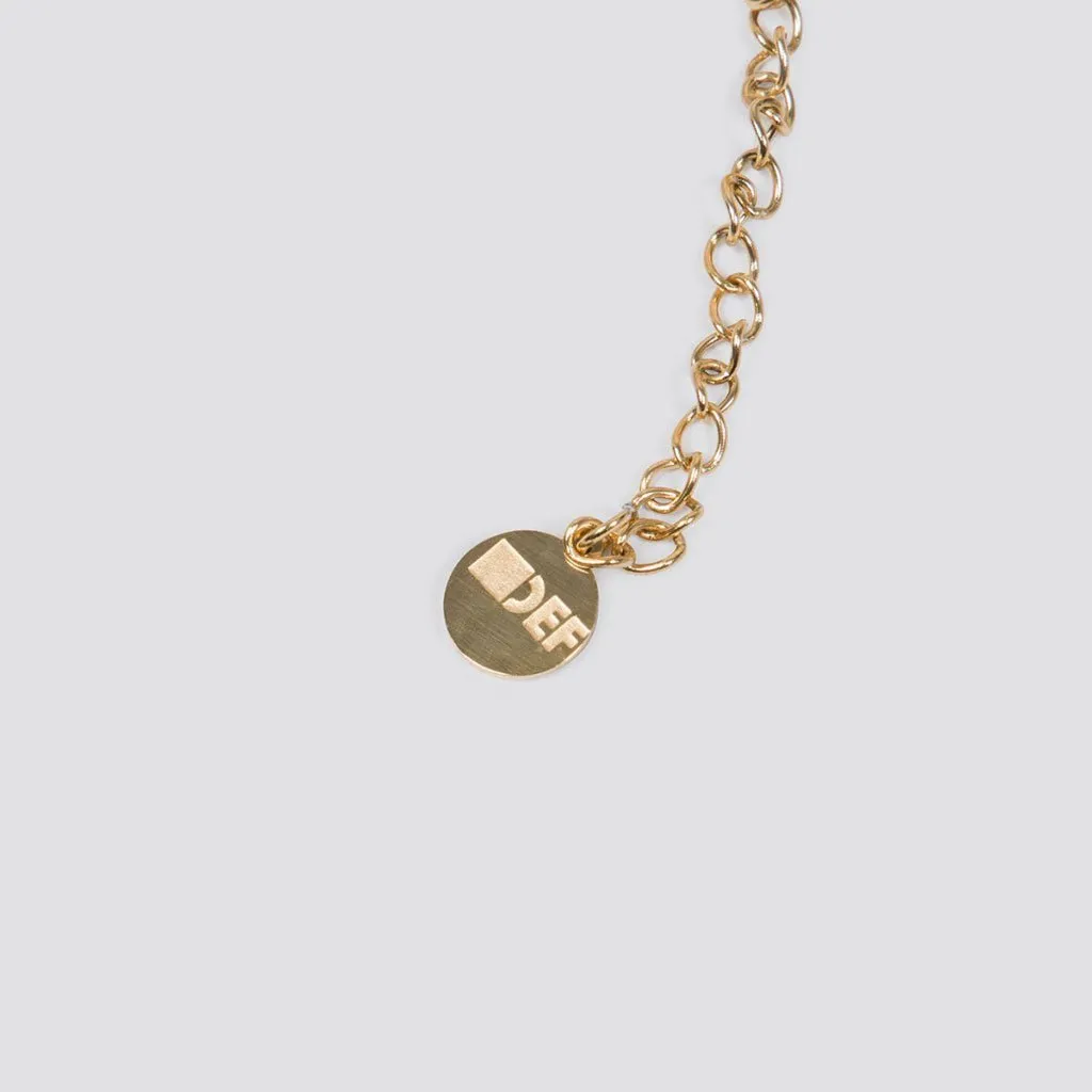 Defected Gold Necklace