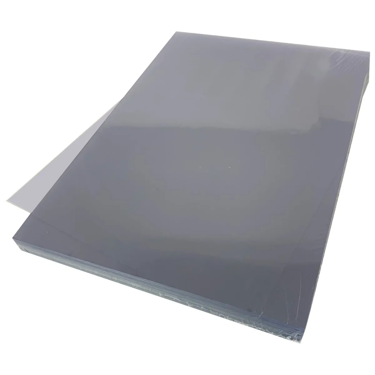 Deluxe PVC Binding Cover, 200 microns, 100/pack, Clear