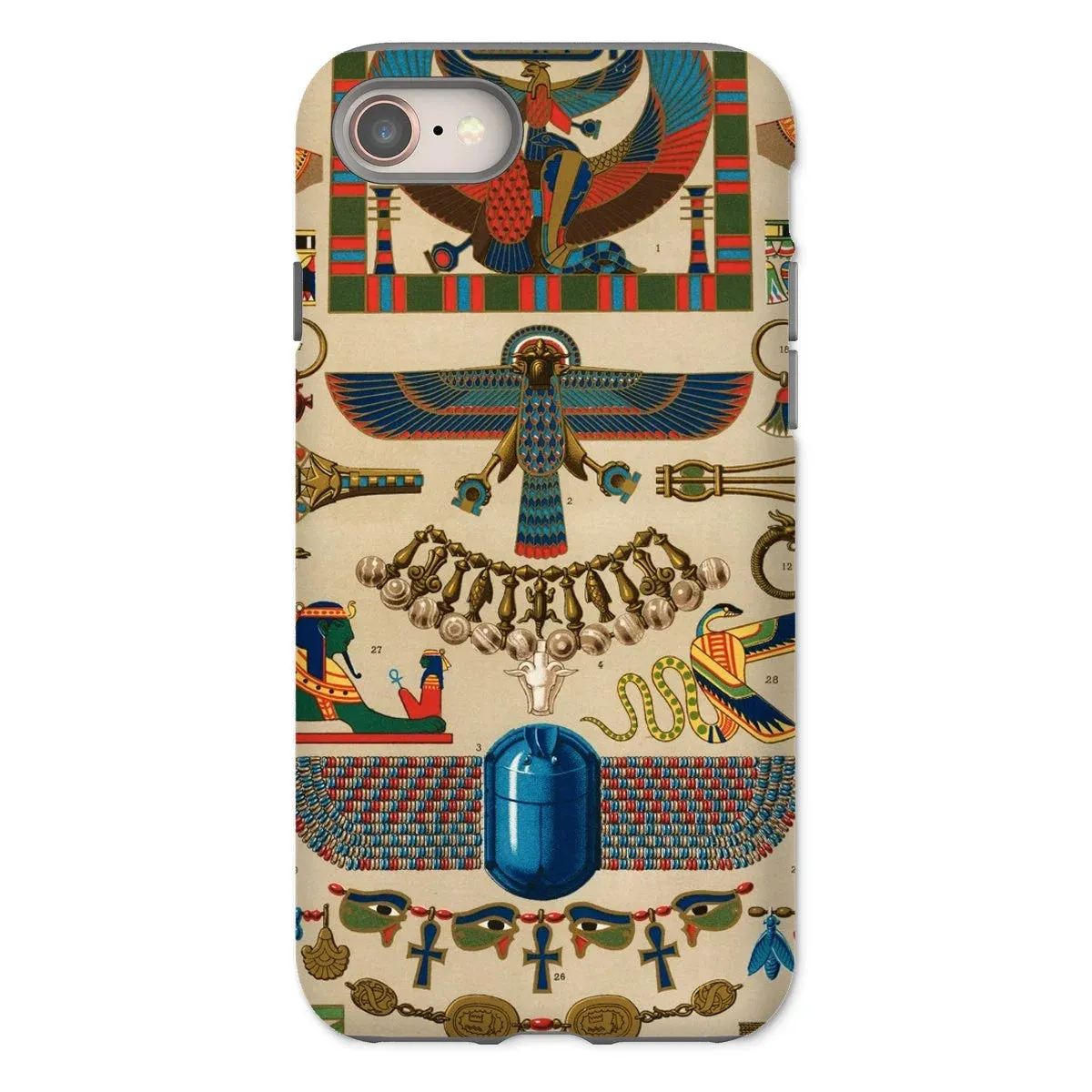 Egyptian Pattern - Auguste Racinet iPhone Case