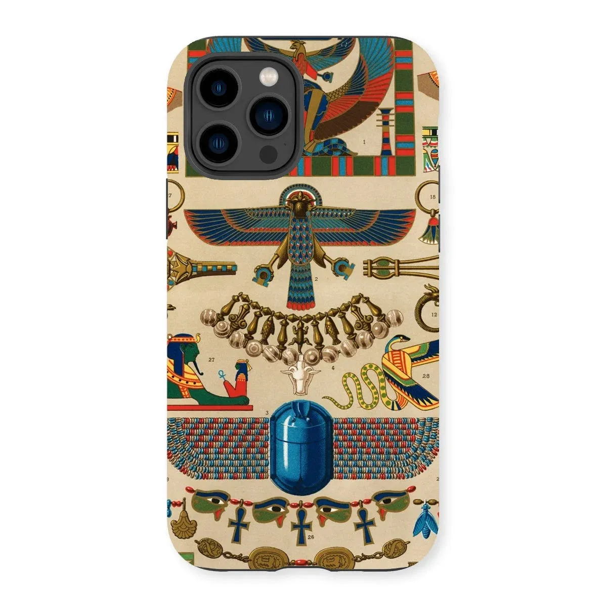 Egyptian Pattern - Auguste Racinet iPhone Case