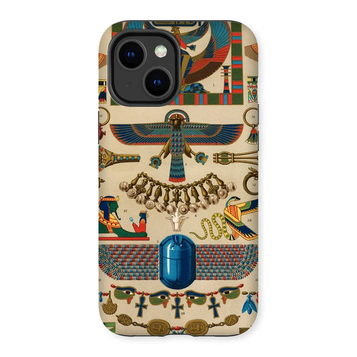 Egyptian Pattern - Auguste Racinet iPhone Case