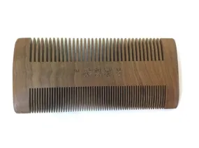 fine tooth and standard tooth sandalwood COMB