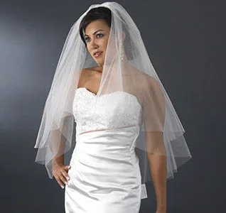 Fingertip Length Bridal Veil