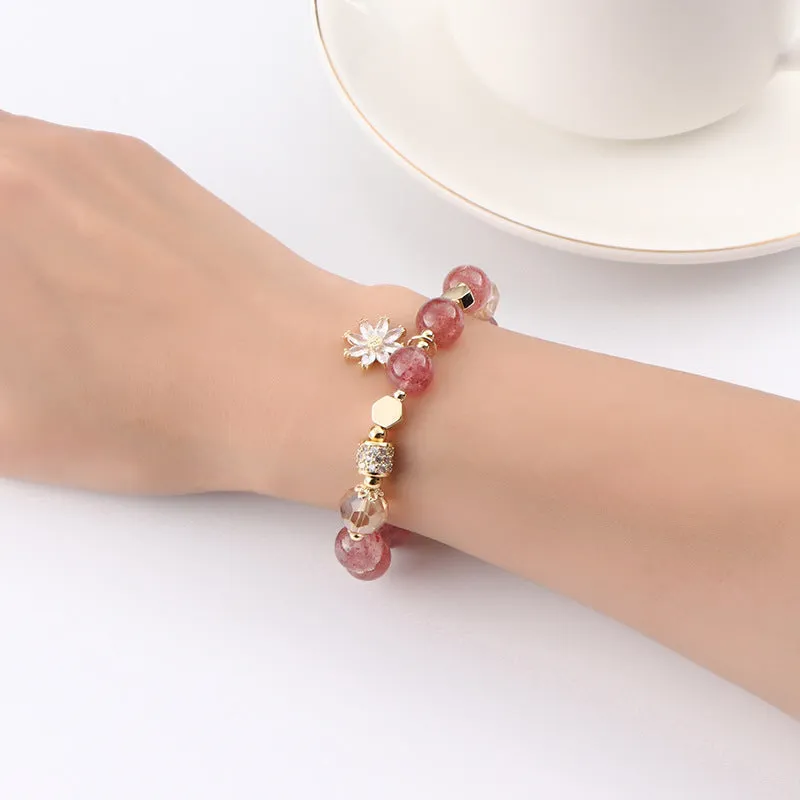 Fortune's Favor Sterling Silver Crystal and Zircon Bracelet