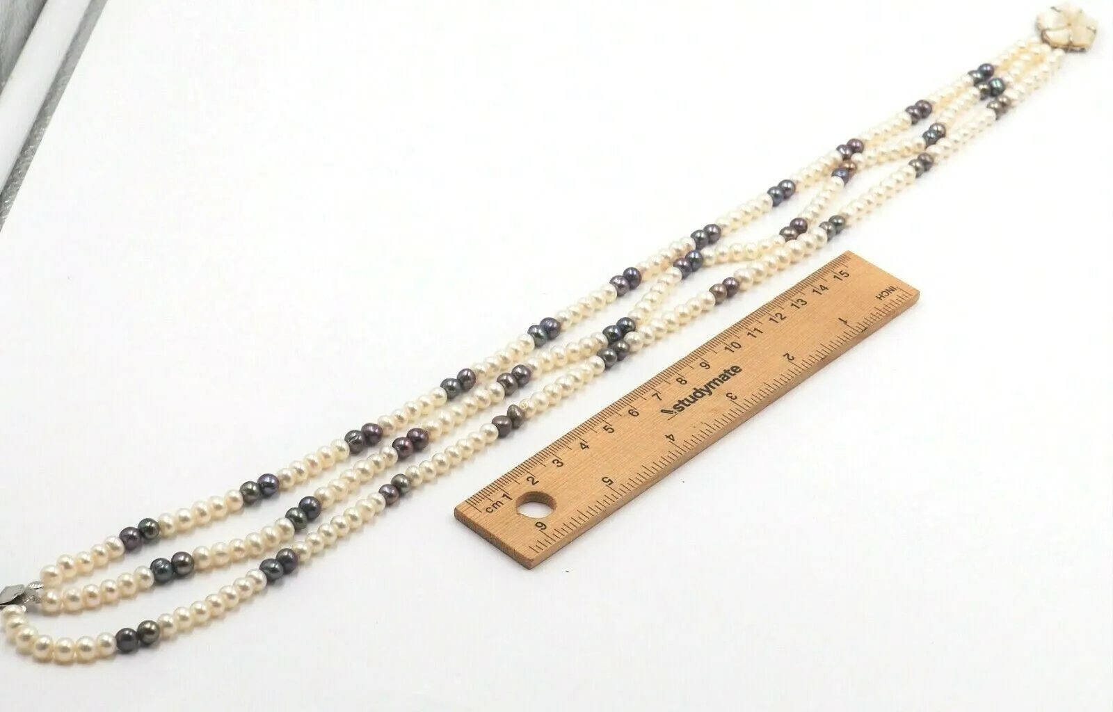 Freshwater Pearl Triple Strand Necklace