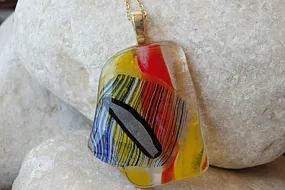 Fused Glass Necklace