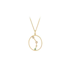 Gold Aries Necklace