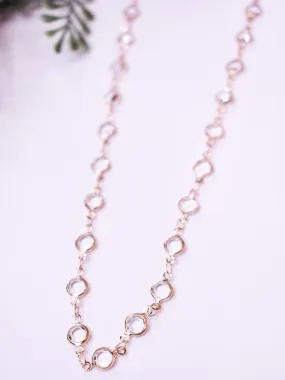 Good Impressions Crystal Studded Necklace