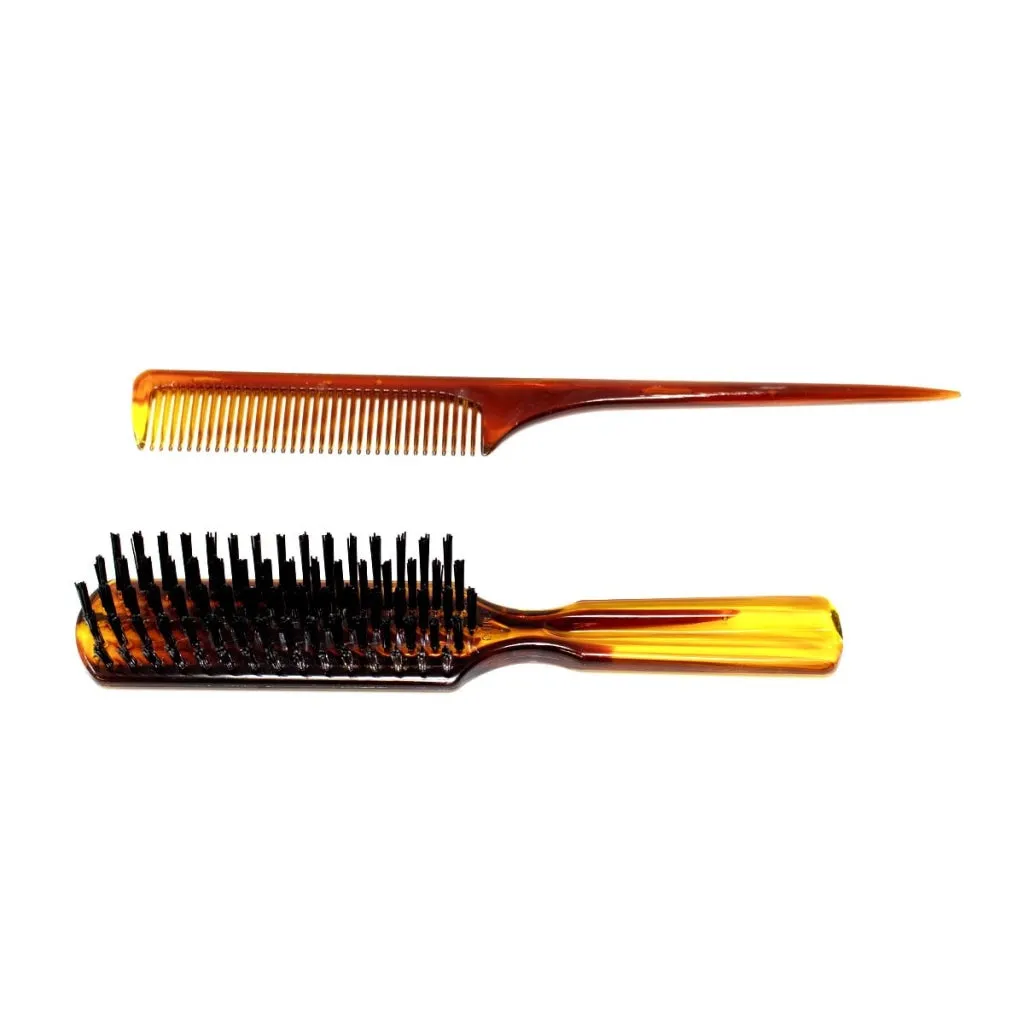 Hair Comb & Brush Set