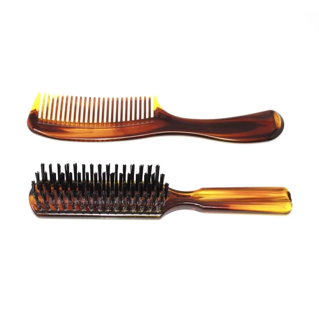 Hair Comb & Brush Set