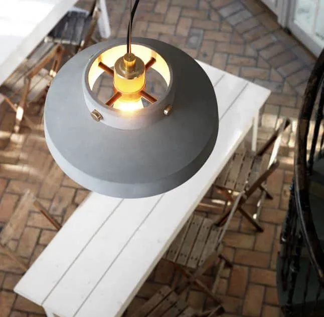 Hannusen Cement Bunker Domes Pendant Lamp