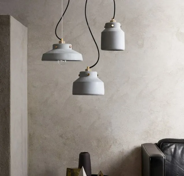 Hannusen Cement Bunker Domes Pendant Lamp