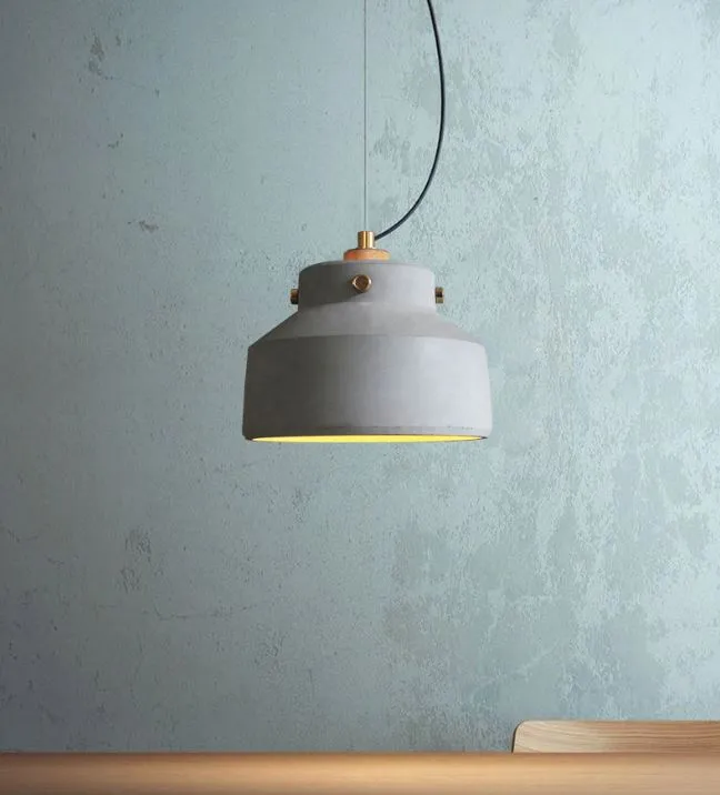 Hannusen Cement Bunker Domes Pendant Lamp