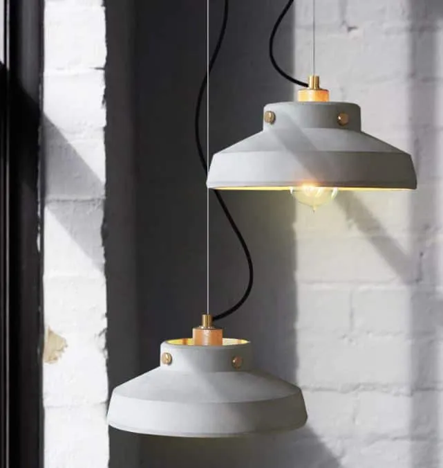 Hannusen Cement Bunker Domes Pendant Lamp