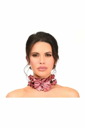 Kitten Collection Dusty Rose Velvet Choker