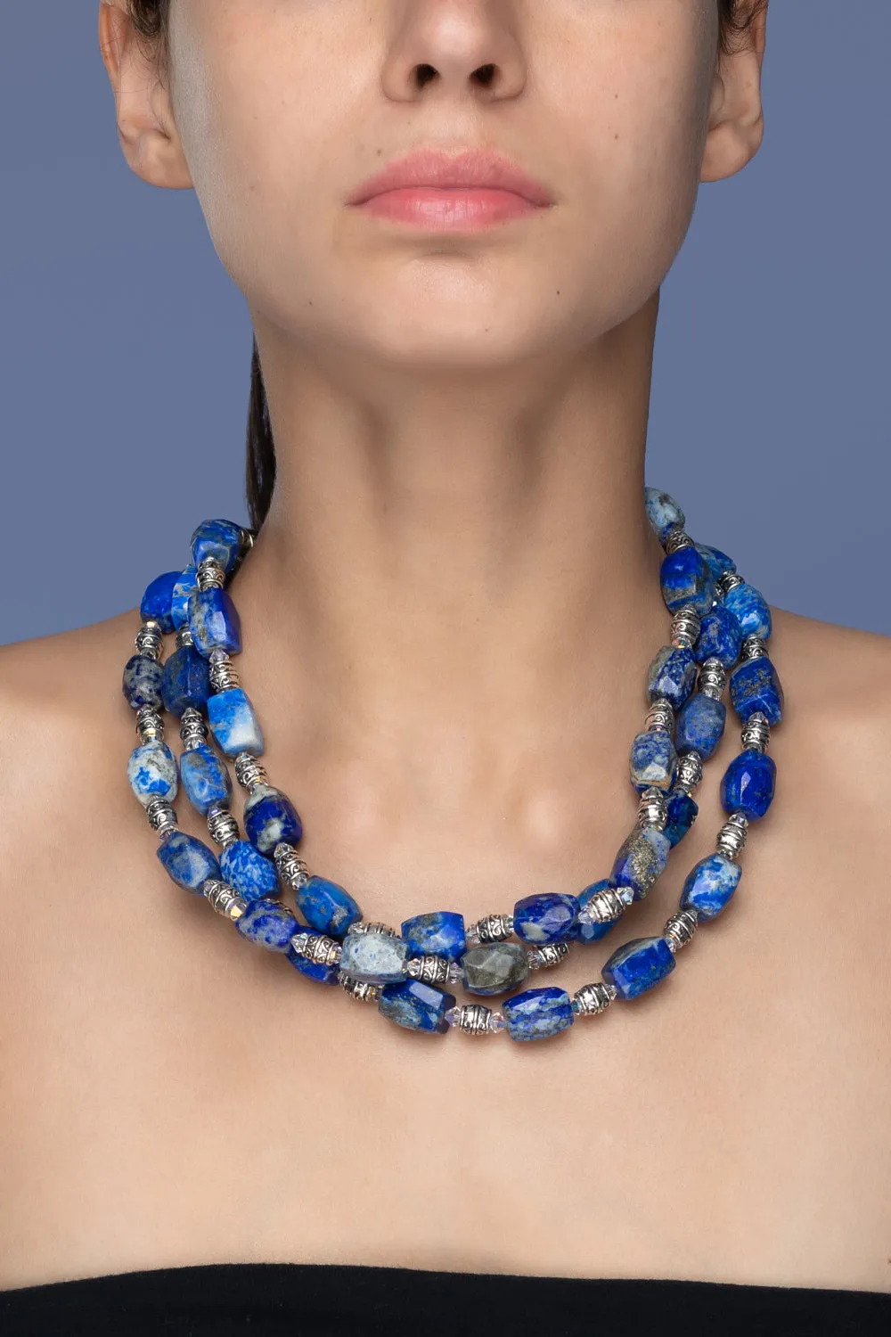 Lapis Amazement Necklace