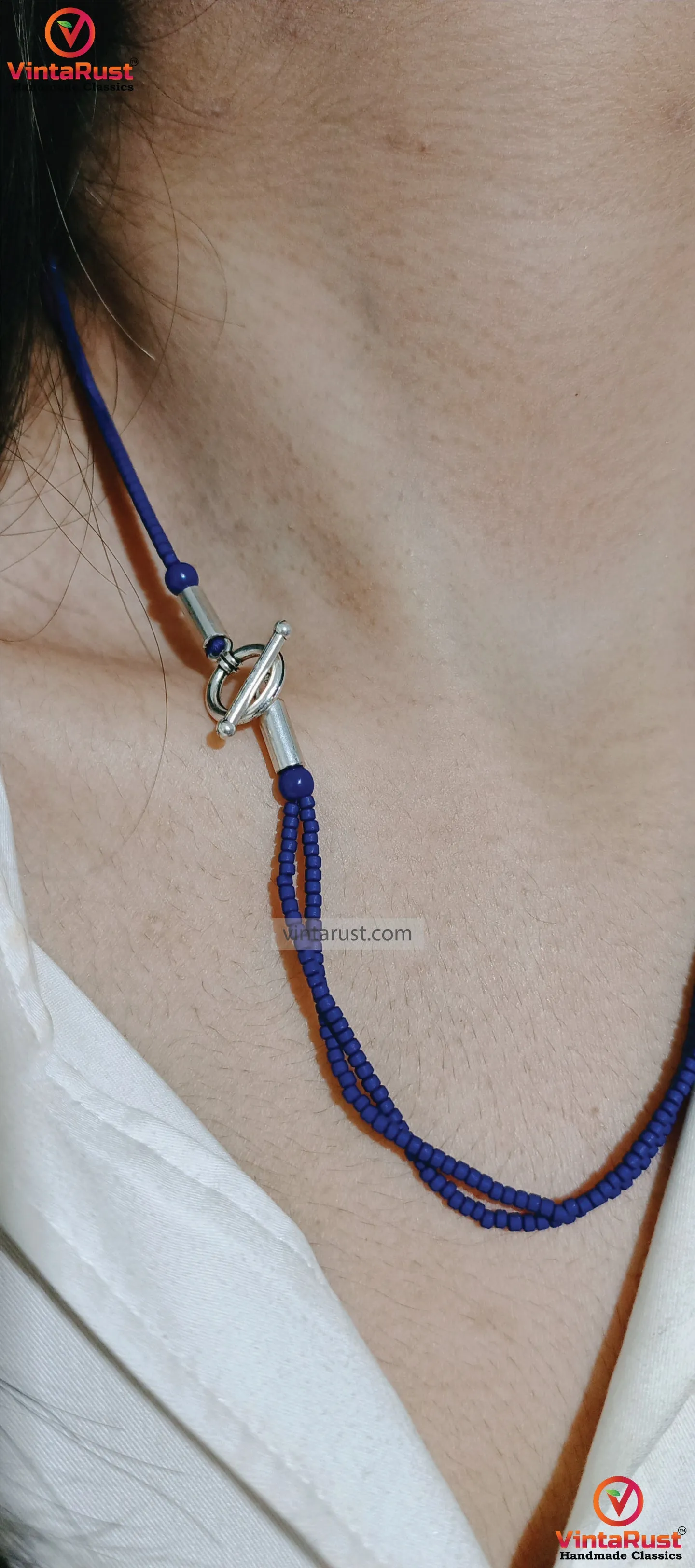 Lapis Lazuli  Stone Pendants Necklace with Earrings