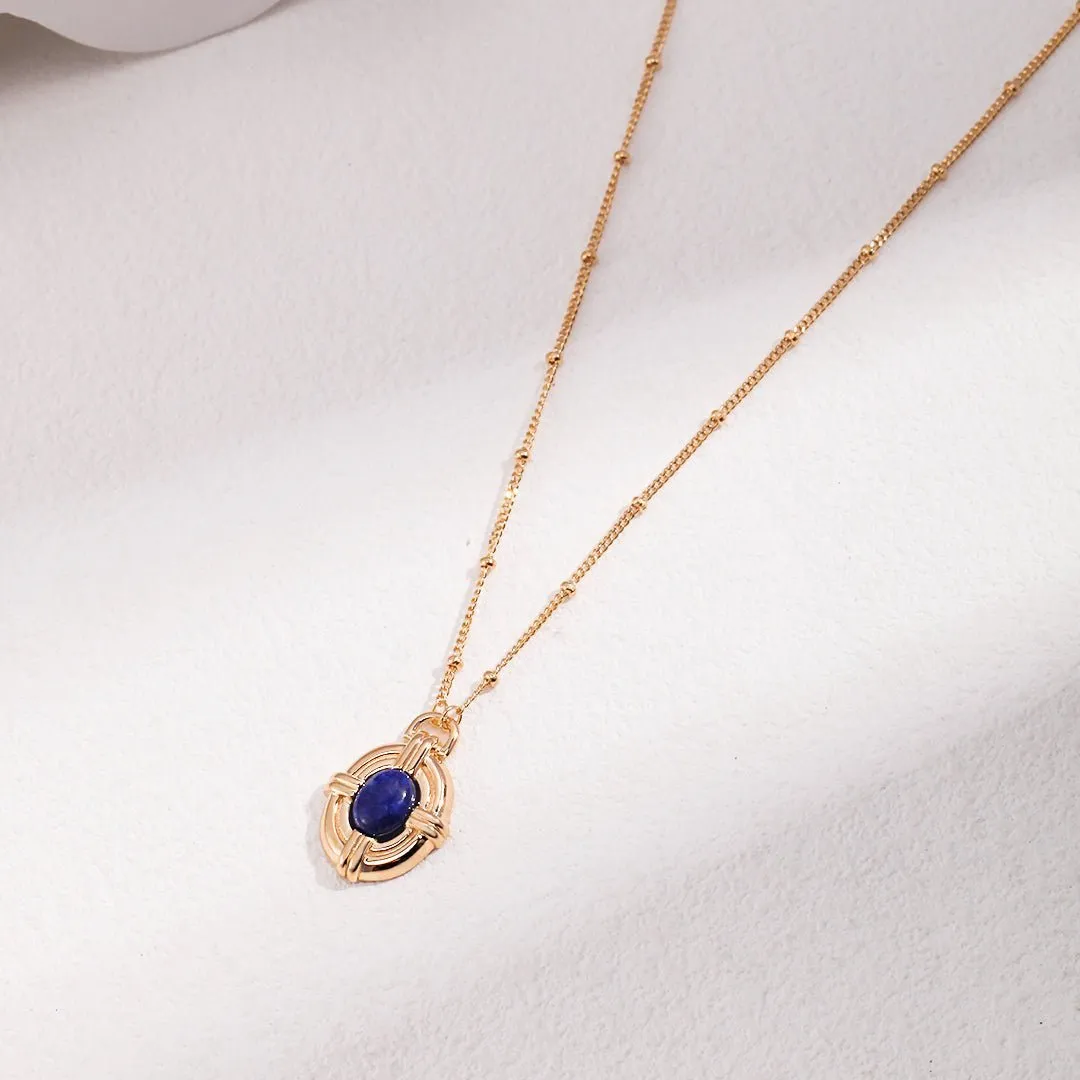 Lapis Pendant Necklace